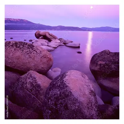 Plakat na papierze fotorealistycznym Lake Tahoe