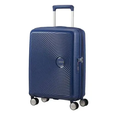 Walizka American Tourister Soundbox 77cm powiększana granatowa