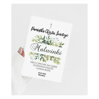 Personalizowana Biblia na chrzest EUKALITUS