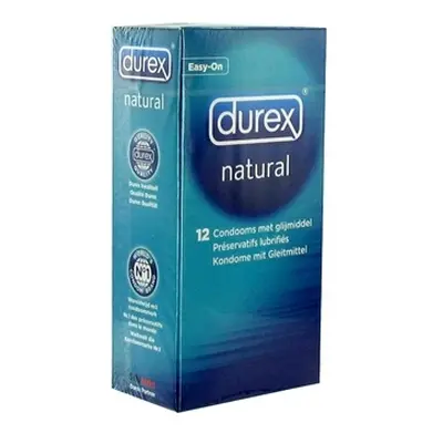 SexShop - Wygodne prezerwatywy Durex Natural Condoms 12 sztuk - online