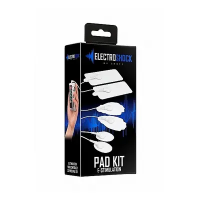 ELEKTRODY do elektrostymulacji ZESTAW 6 SZTUK - Pad Kit - White