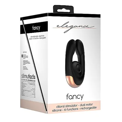 Stymulator łechtaczki MOCNY Fancy - Dual Motor Clitoral Stimulator - Fancy - Black