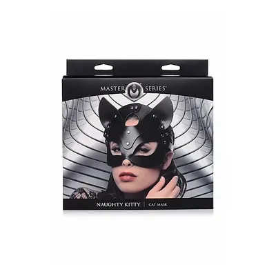 Maska niepokorny kociak- Naughty Kitty Cat Mask - Czarna AG202