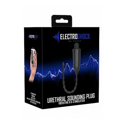 ELEKTROSTYMULACJA cewki moczowej  - Electro shock - Urethral Sounding Plug - Black