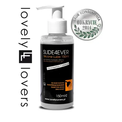 SexShop - Nawilżający żel silikonowy - Lovely Lovers SLIDE4EVER Silicone Lube 150ml  - online