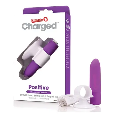 Sexshop - The Screaming O Charged Positive Vibe  Fioletowy - Wibrator klasyczny - online