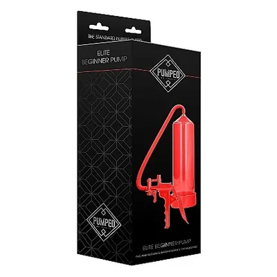 POMPKA do Powiększania Penisa SPUST PISTOLETOWY - Elite Beginner Pump - Red