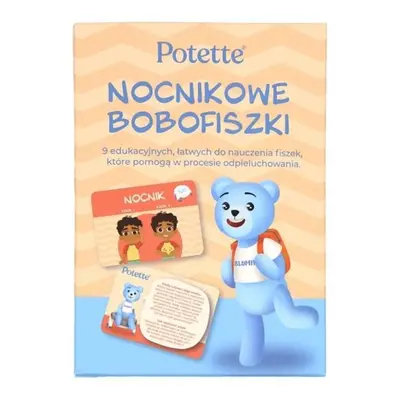 Poradnik odpieluchowania nocnikowe Bobofiszki dla dzieci,  9 kart, Potette