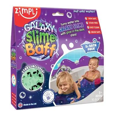 Zimpli Kids Zestaw do robienia glutów z gwiazdkami Galaxy Slime Baff 3+