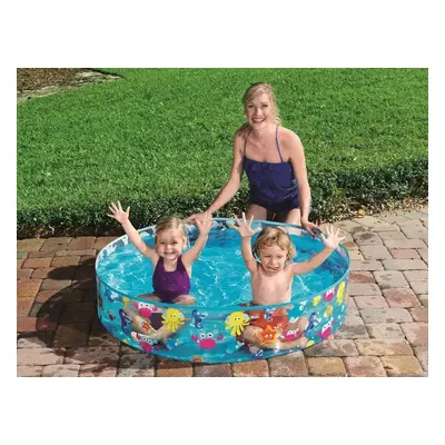 Rozporowy basen ogrodowy 122 x 25 cm, Morskie zwierzęta, Bestway