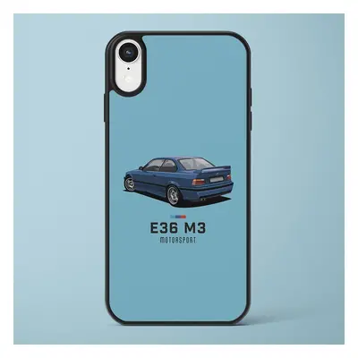 Etui GLASS na telefon z samochodem BMW E36 M3