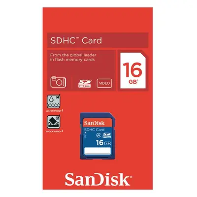 Karta pamięci SDHC 16GB SANDISK klasa 4