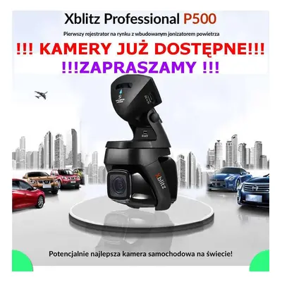 XBLITZ Professional P500 - rejestrator jazdy kamera samochodowa