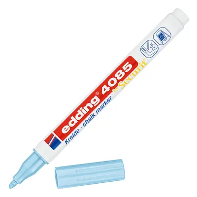 MARKER KREDOWY E-4085 EDDING, 1-2MM, PASTELOWY NIEBIESKI