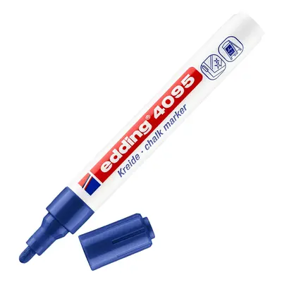 MARKER KREDOWY E-4095 EDDING, 2-3MM, NIEBIESKI