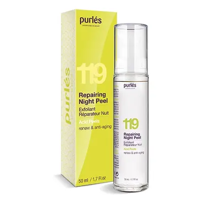 Purles 119 Repairing Night Peel Odnawiający Krem Eksfoliujący 50 ml