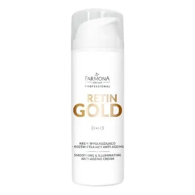 Krem wygładzająco - rozświetlający anti age Farmona Retin Gold 150ml