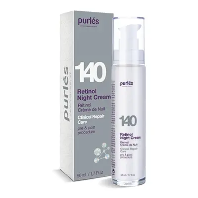 Purles 140 Retinol Night Cream 0,5% Krem z Retinolem na Noc 0,5% 50 ml