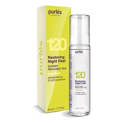 Purles 120 Restoring Night Peel Eksfoliujący Krem Wzmacniający 50 ml