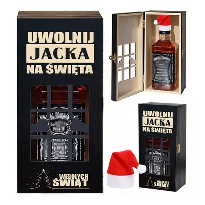 Skrzynka na alkohol - prezent na Święta dla faceta taty dziadka mężczyzny brata