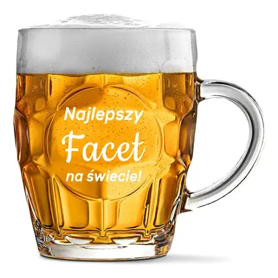 Kufel do Piwa z grawerem dla chłopaka męża - prezent na Dzień Chłopaka