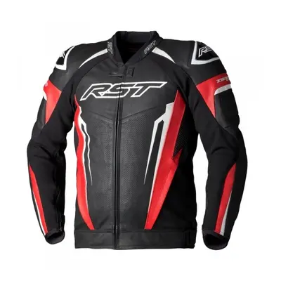 RST KURTKA SKÓRZANA TRACTECH EVO 5 RED/BLACK/WHITE