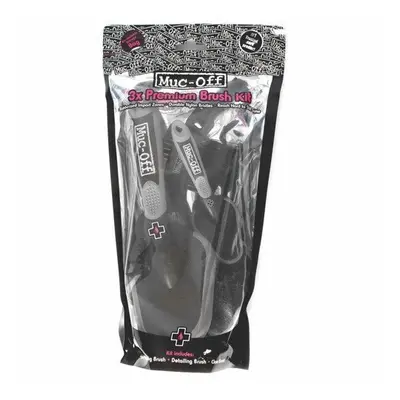 MUC-OFF ZESTAW  SZCZOTEK DO MOTOCYKLA 3 SZT PREMIU