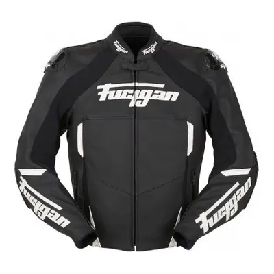 FURYGAN KURTKA MOTOCYKLOWA SKÓRZANA COBRA BLACK-WH