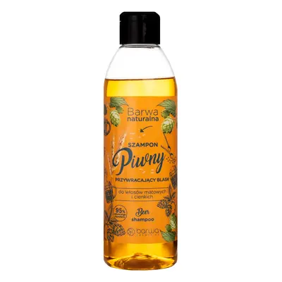 Barwa Naturalna Szampon Piwny Przywracający Blask 300 ml