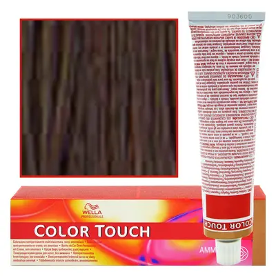 WELLA COLOR TOUCH profesjonalna farba do włosów 60 ml 6/77 Ciemny Blond Intensywny Brąz