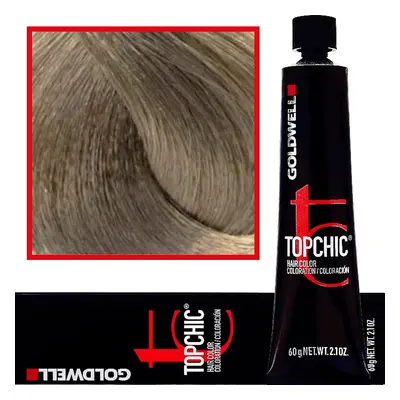 Goldwell Topchic - profesjonalna farba do włosów, 60ml 9-A Bardzo Jasny Popielaty Blond