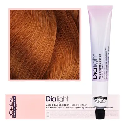 Loreal Dia Light - profesjonalna farba do włosów, 50ml 8.43 Jasny Blond Miedziano-Złocisty