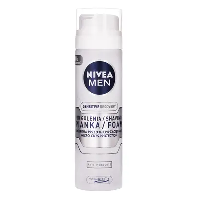 Nivea Men Sensitive Recovery – regenerująca pianka do golenia dla mężczyzn 200 ml