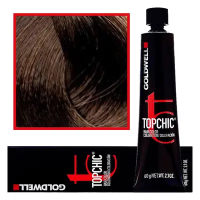 Goldwell Topchic - profesjonalna farba do włosów, 60ml 8-NA Jasny Naturalny Popielaty Blond