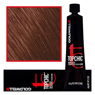 Goldwell Topchic - profesjonalna farba do włosów, 60ml 7BP@Pk | Perłowy Średni Blond