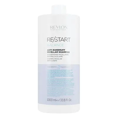 Revlon Restart Balance Anti Dandruff Shampoo - szampon przeciwłupieżowy do włosów, 1000ml