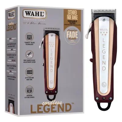 WAHL Pro Maszynka LEGEND CORDLESS –  bezprzewodowa maszynka do włosów z chromowanym ostrzem