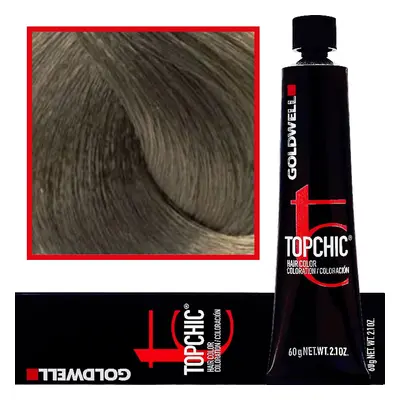 Goldwell Topchic - profesjonalna farba do włosów, 60ml 8-SB Srebrny Blond