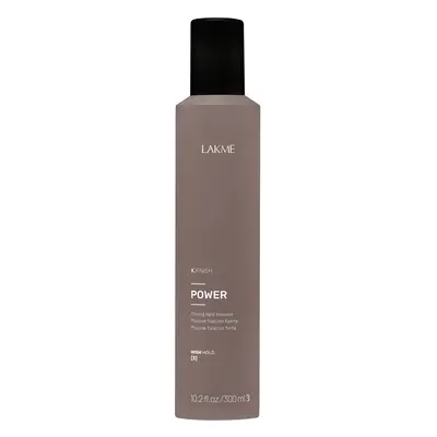 Lakme K.Finish Power Strong Hold Mousse - Extra mocna pianka do modelowania włosów, 300ml