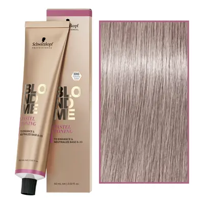 Schwarzkopf Professional BlondMe Pastel Toning - pastelowy toner do włosów blond, 60ml Ice | Lod