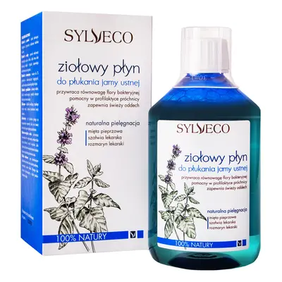 Sylveco Ziołowy naturalny płyn do płukania jamy ustnej 500 ml