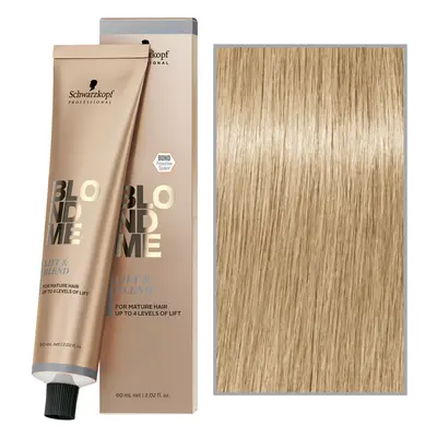 Schwarzkopf Professional BlondMe Lift&Blend – rozjaśniający krem do włosów blond, 60ml Ice Irise