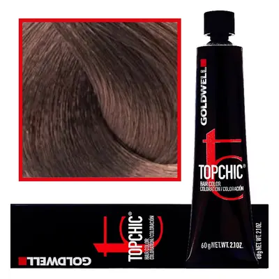 Goldwell Topchic - profesjonalna farba do włosów, 60ml 6-N Ciemny Naturalny Blond