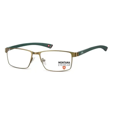 Zielone okulary oprawki optyczne Montana MM613F