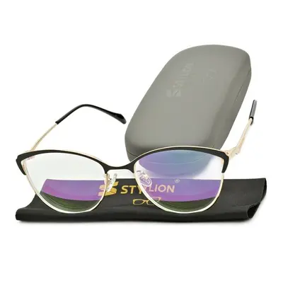 Minusy -3.50 damskie okulary korekcyjne z antyrefleksem ST317B