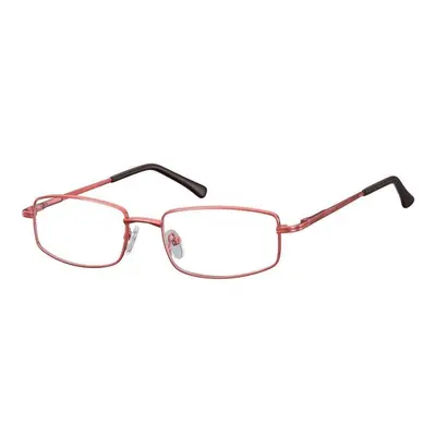 Oprawki korekcyjne zerówki okulary metalowe 799D czerwone