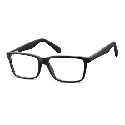 Okulary oprawki korekcyjne Nerdy zerówki Flex Sunoptic CP162 czarne