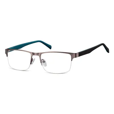 Żyłkowe oprawki korekcyjne zerówki okulary 601C grafitowe