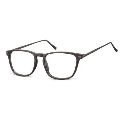 Okulary oprawki korekcyjne Nerdy zerówki Sunoptic CP144C ciemnobrązowe