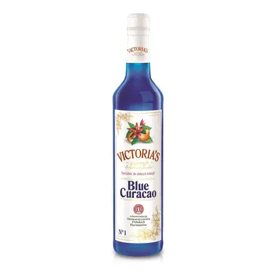 Syrop barmański, do drinków BLUE CURACAO 490 ml